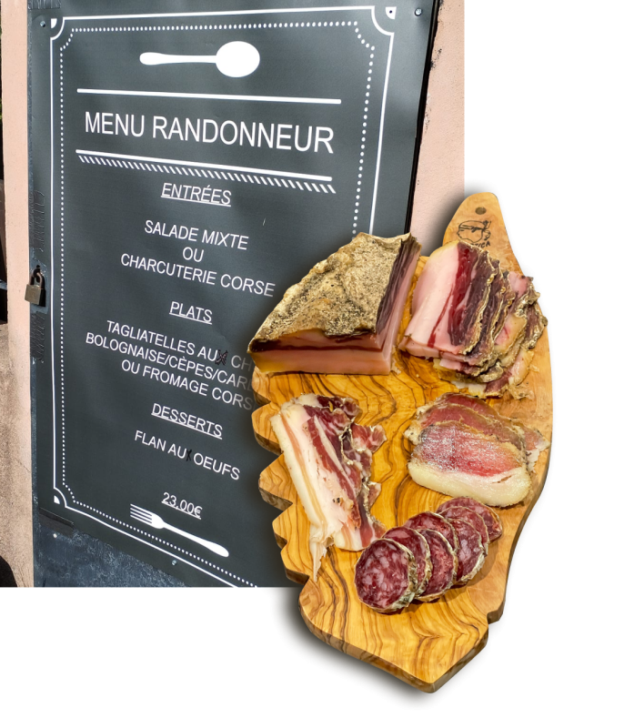 Le restaurant - Le GR 20 - Calenzana - Restaurant Calenzana Corse